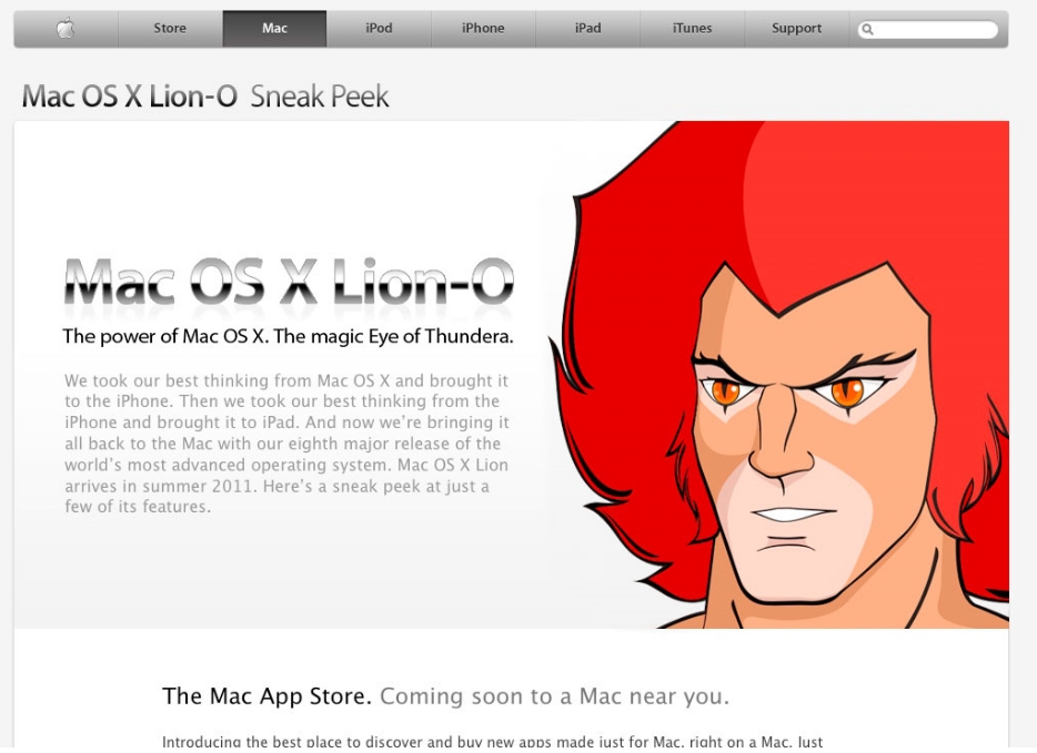 Mac OS X Lion-O